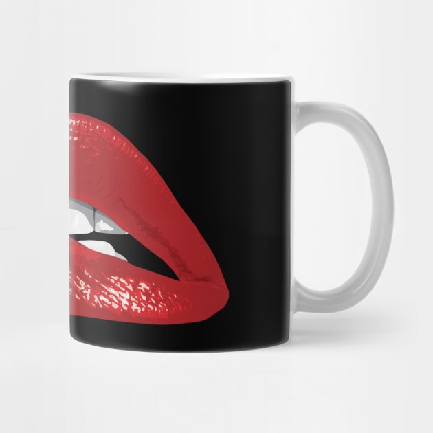 Rocky Horror lips by zellsbells